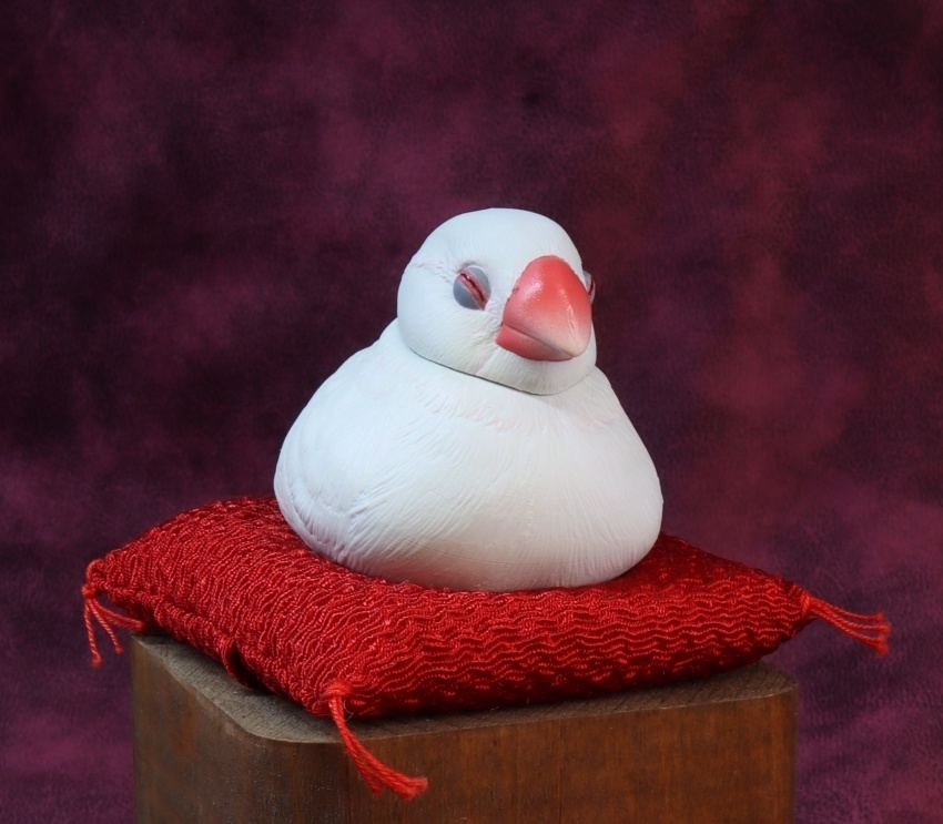 おもち文鳥 未塗装 ガレージキット