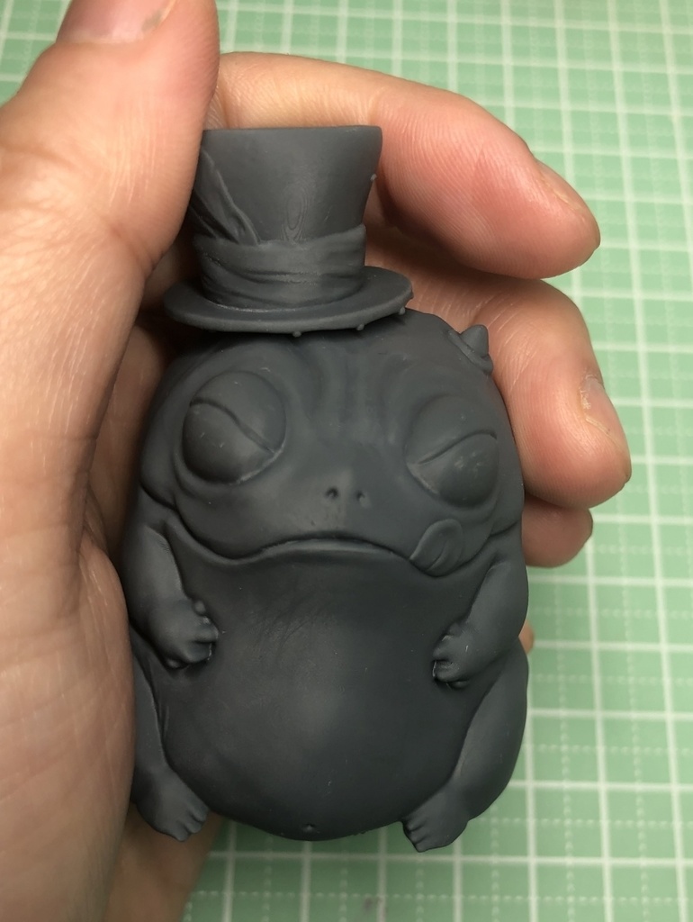 夢魔ガエル 未塗装ガレージキット