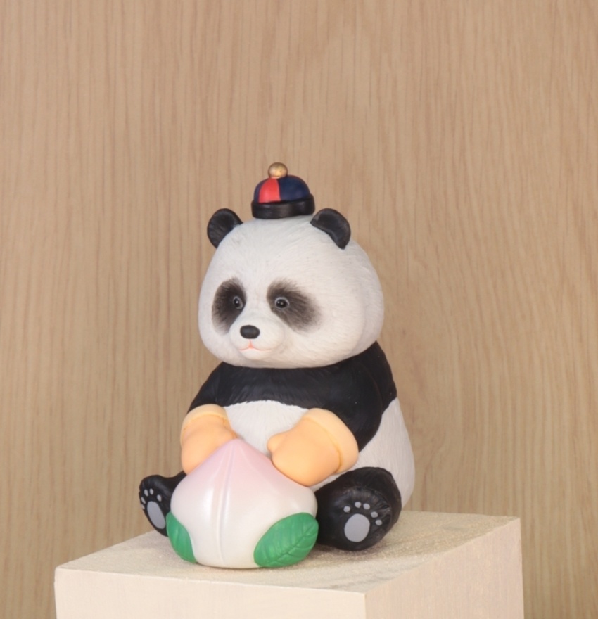 【もちふわ熊猫】 未塗装未組立 ガレージキット