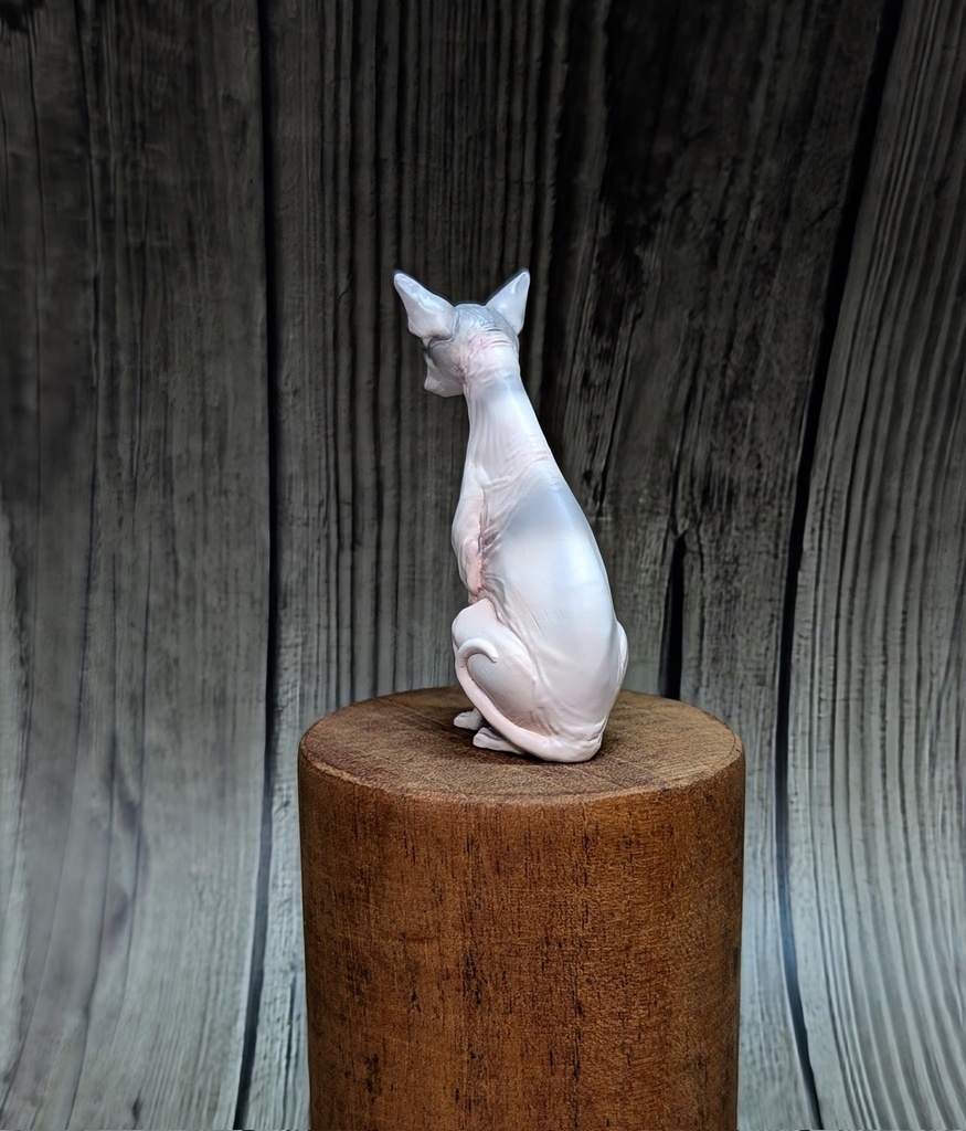 お座りスフィンクス 未塗装ガレージキット