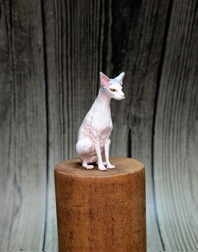 お座りスフィンクス 未塗装ガレージキット