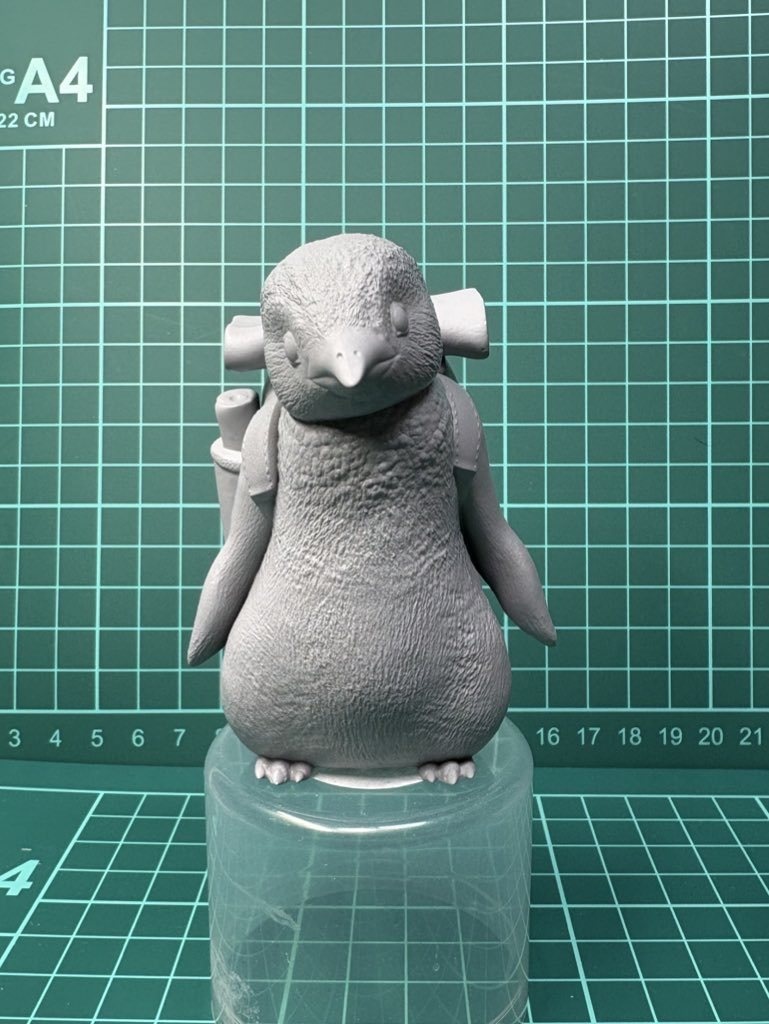 【 探検ペンギン 】 未塗装未組立 ガレージキット