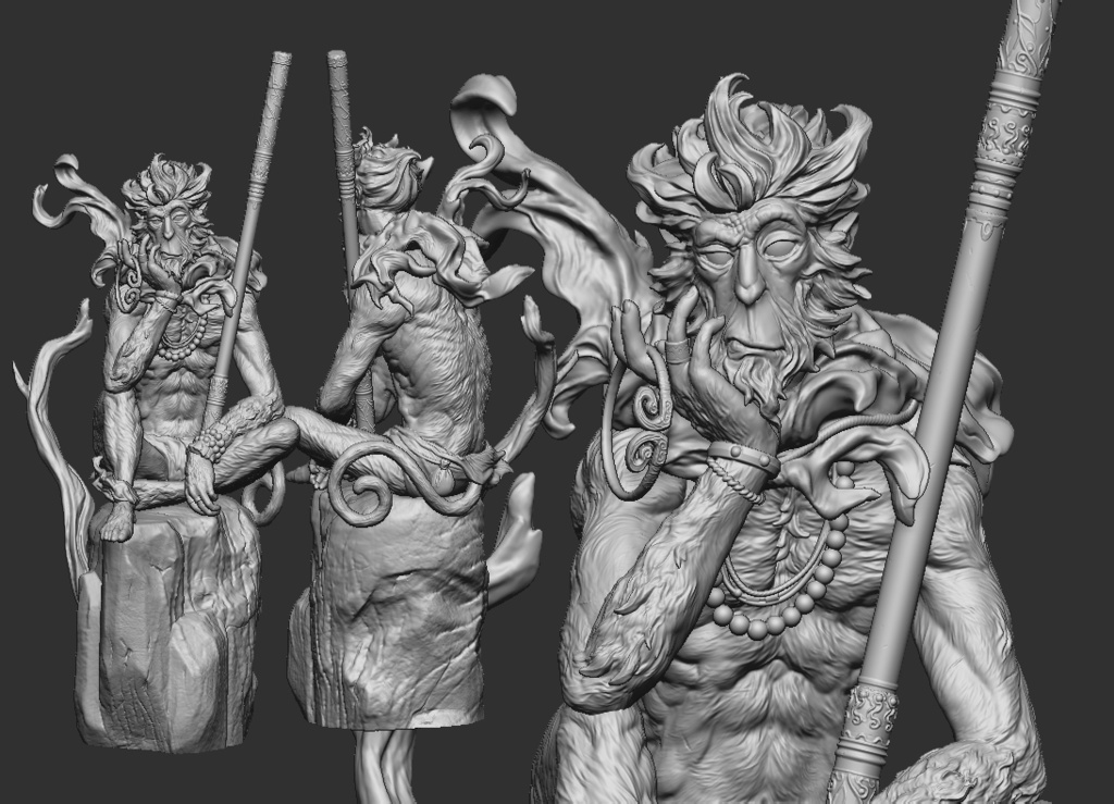 受注生産【 斉天大聖 孫悟空 】ガレージキット