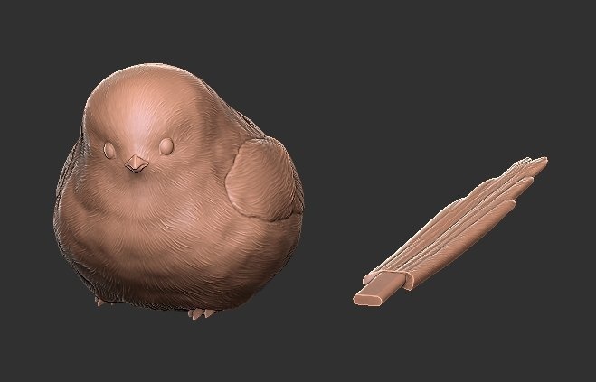 手のりシマエナガさん