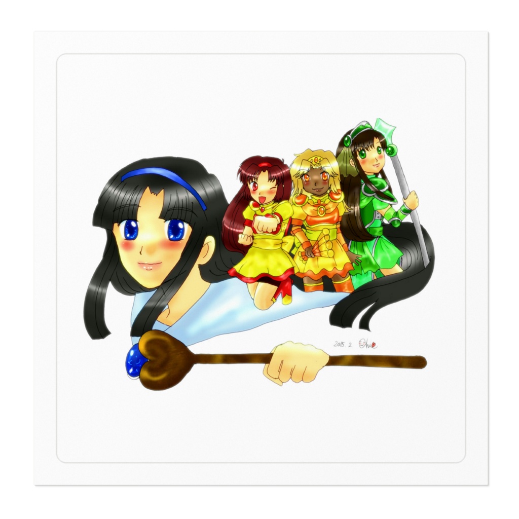 チルルズ ステッカー