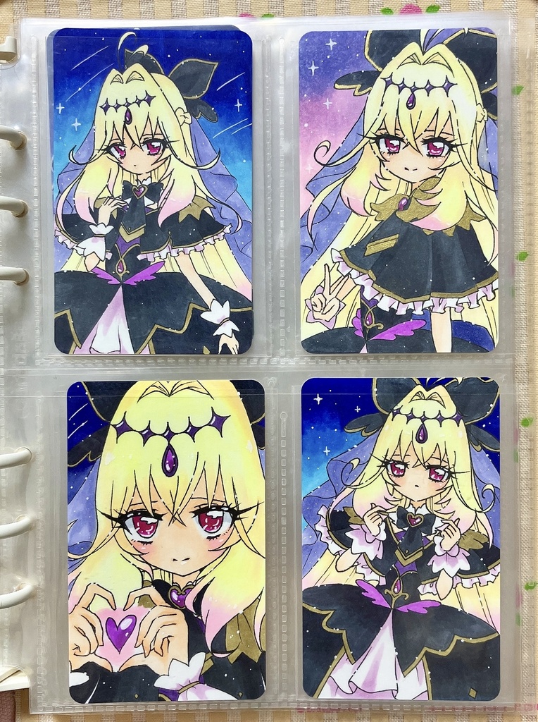✰ キュアアルカナシャドウ ファンアート 手描きイラスト ✰