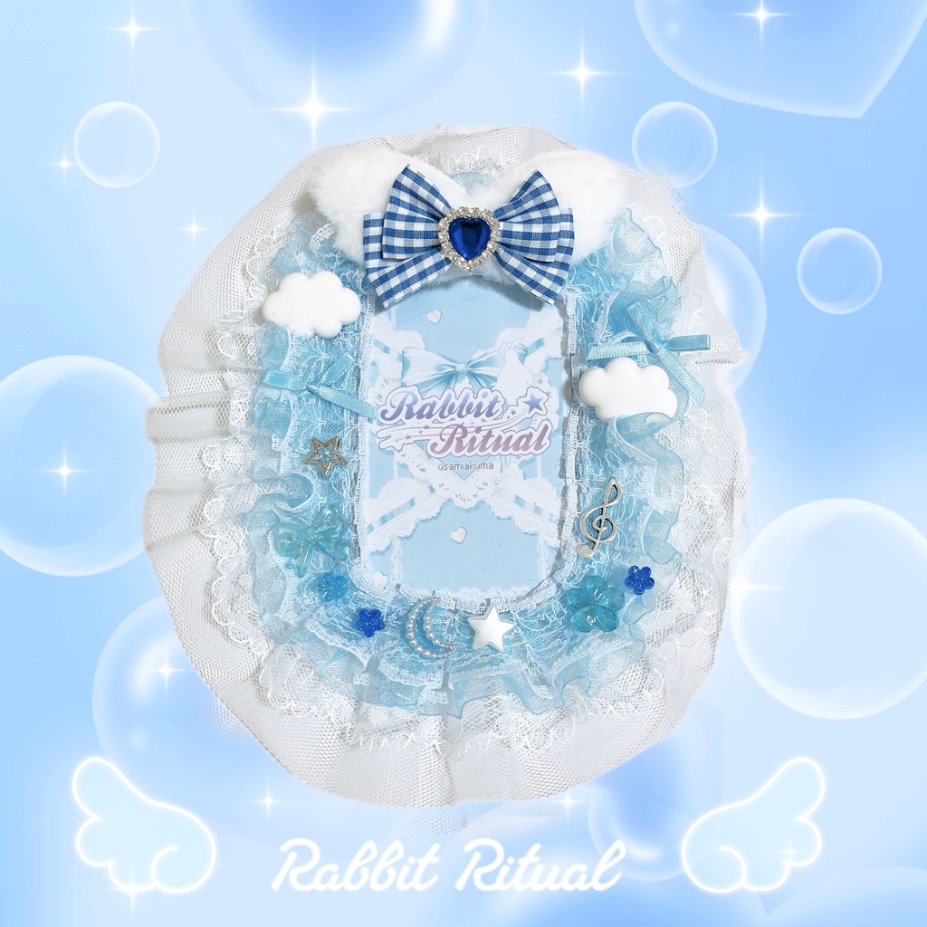 ☁️ふわふわふぁんしぃ もくもくトレカデコケース☁️
