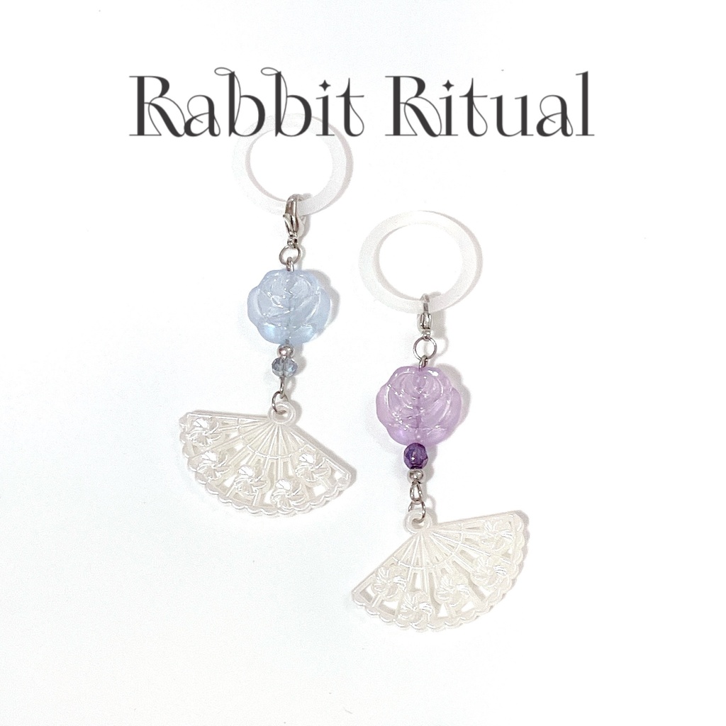 Rabbit Ritualオリジナルめじるしアクセサリーチャーム𝝑𝝔