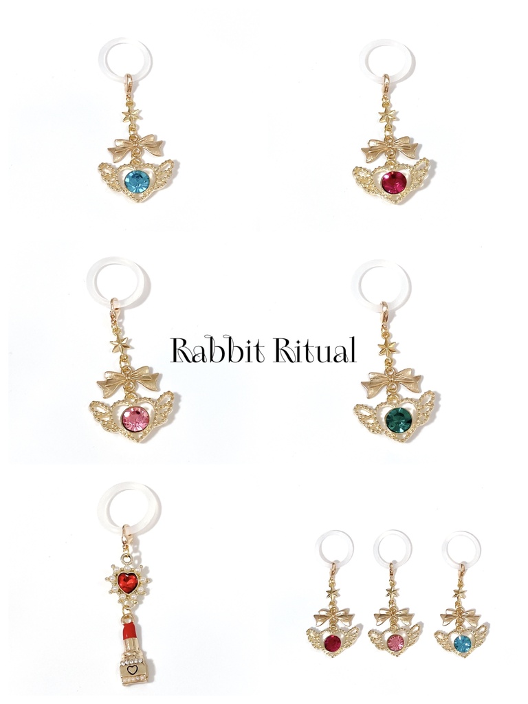Rabbit Ritualオリジナルめじるしアクセサリーチャーム マジカルプリンセス𝝑𝝔