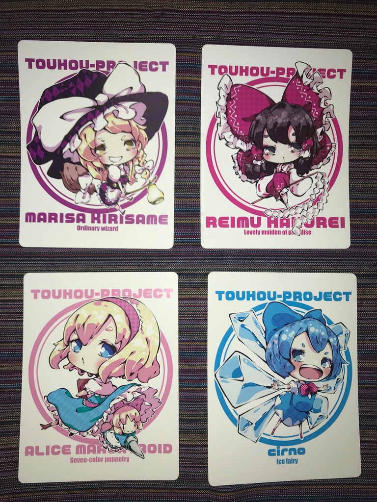 東方Project なにかとでっかいちびキャラステッカー~アリス・マーガトロイド~