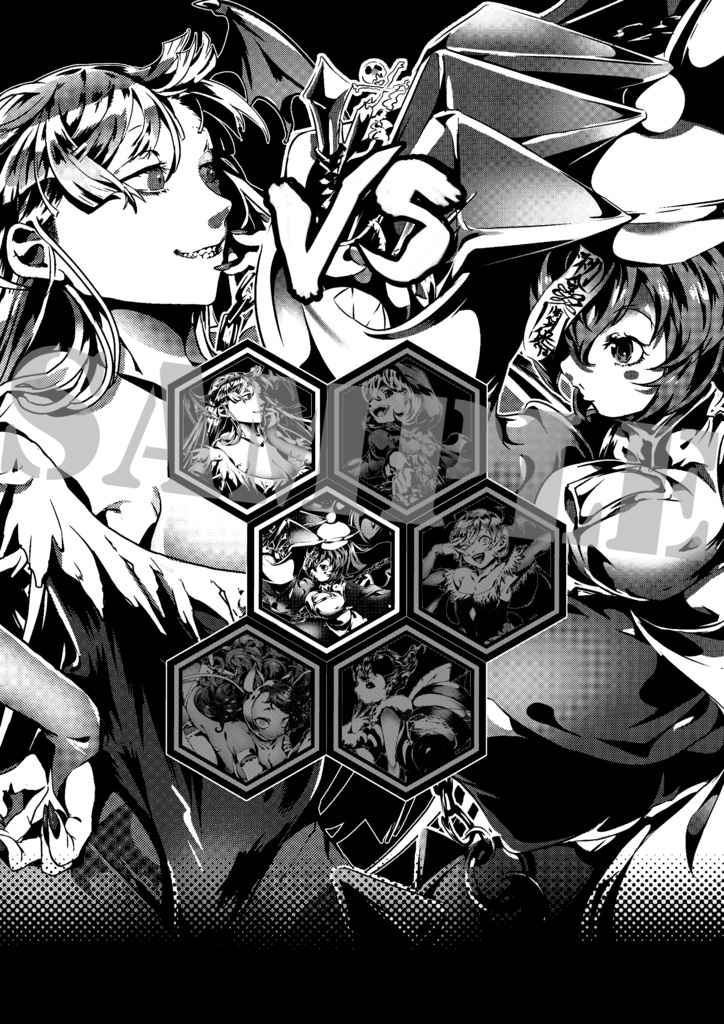 VAMPIRE VERSUS Tシャツ