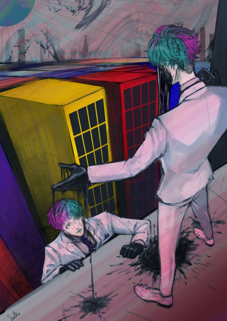 【非公式】ジョー・力一 アートスウェット