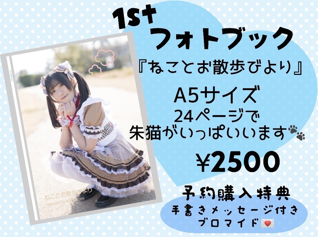 初めてのフォトブック『ねことお散歩びより』
