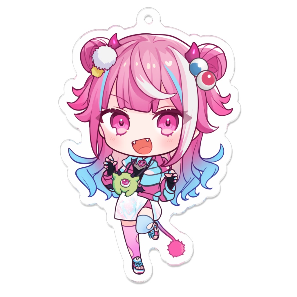 魔桜エナ👾🌸 SDキャラクター アクリルキーホルダー 通常Ver.