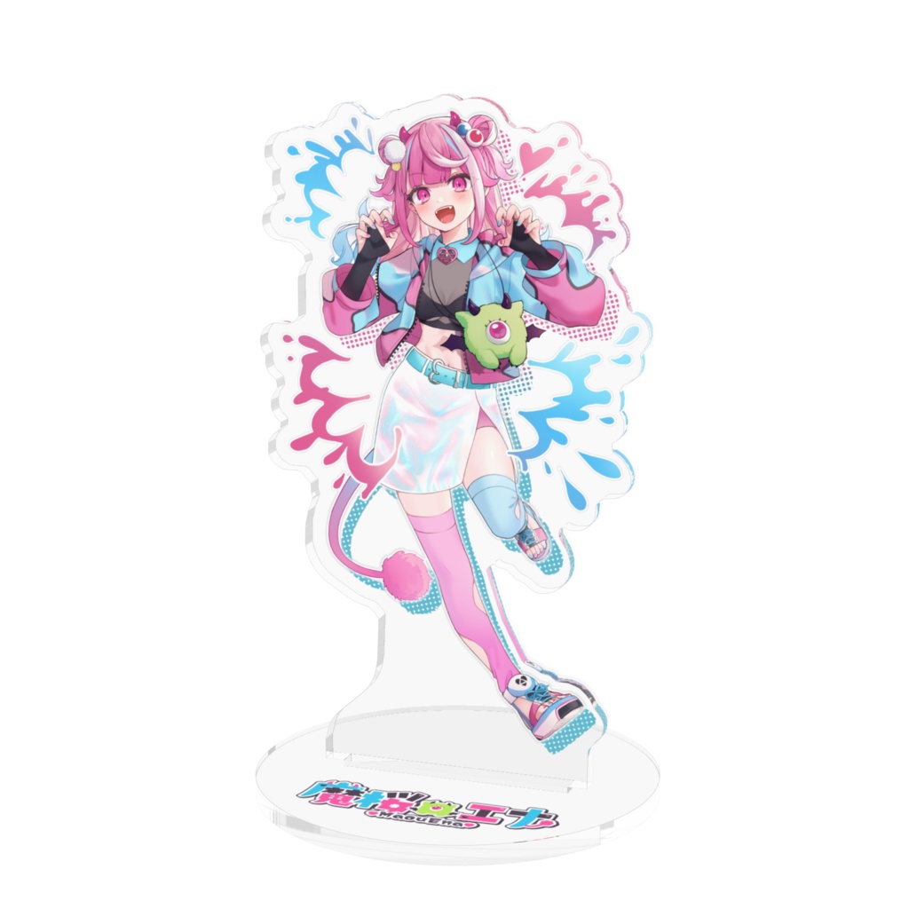 魔桜エナ👾🌸キービジュアル アクリルスタンド