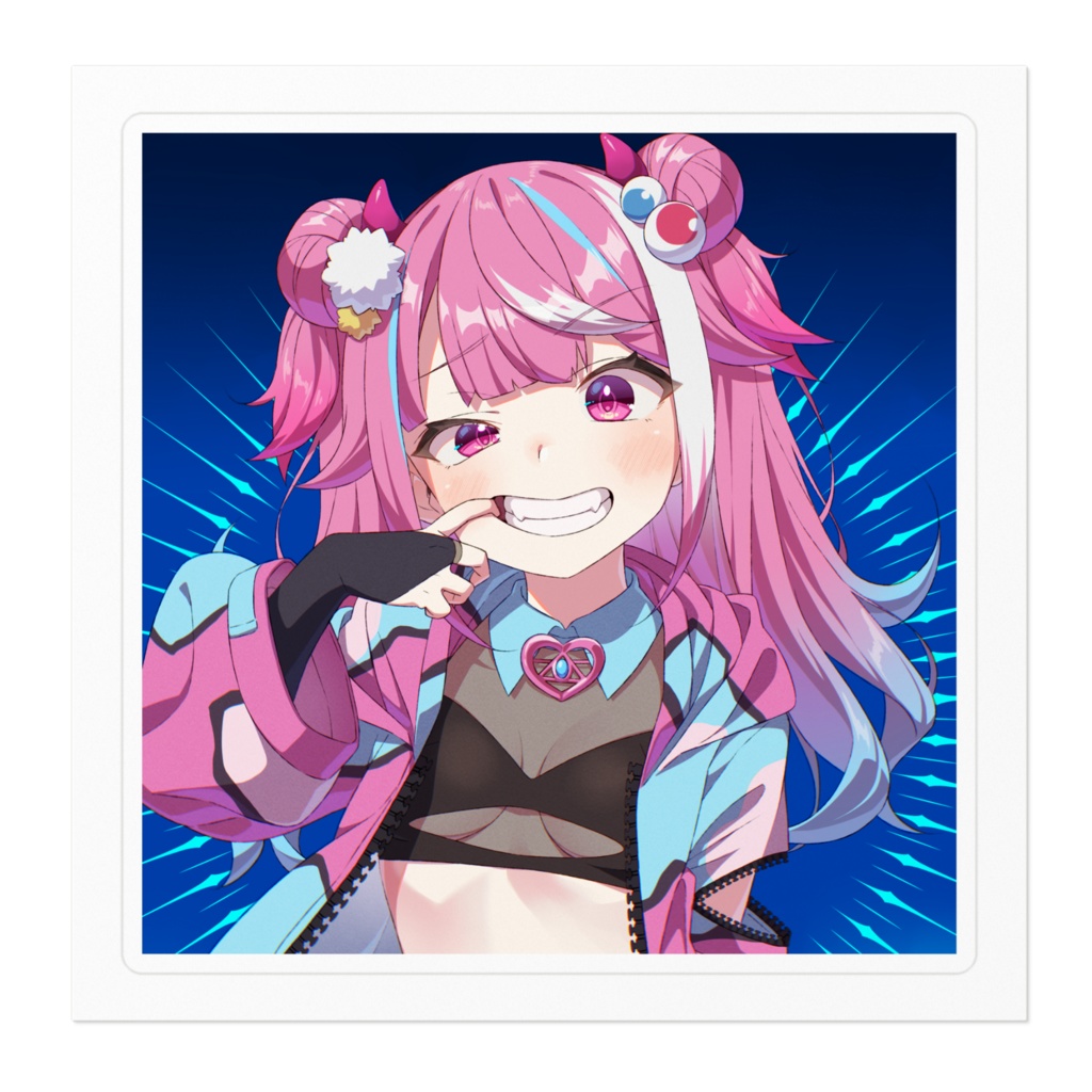 魔桜エナ👾🌸ステッカーvol.1