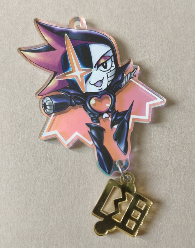 メタトンNEOチャーム付き偏光アクキー