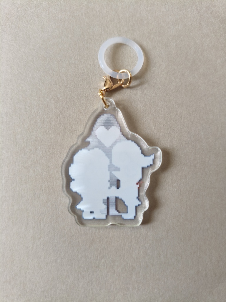 DELTARUNE お天気コンビ&ルールノー めじるしアクリルチャーム