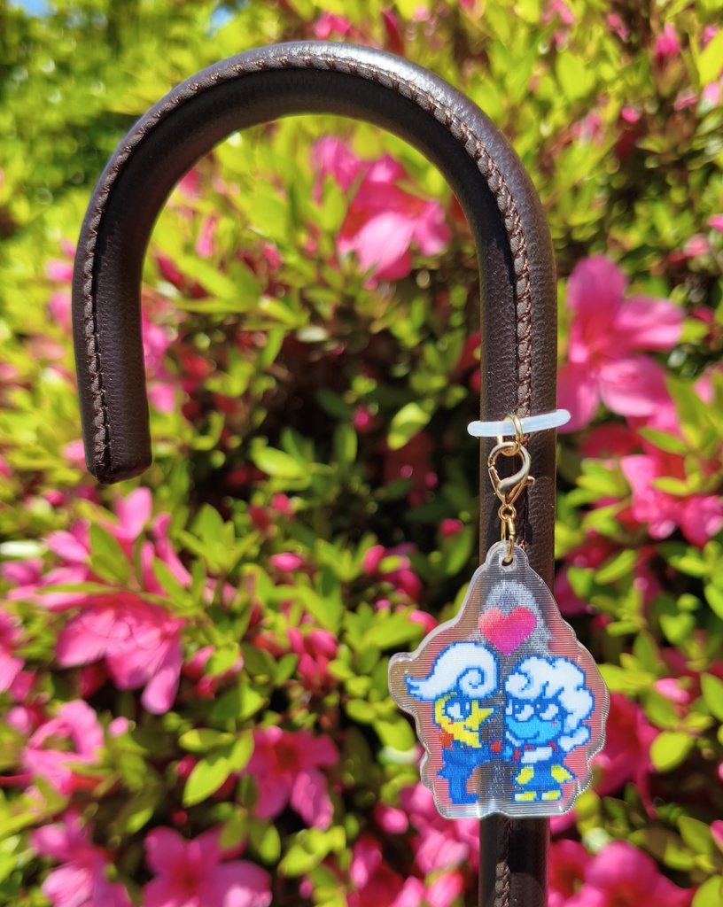 DELTARUNE お天気コンビ&ルールノー めじるしアクリルチャーム