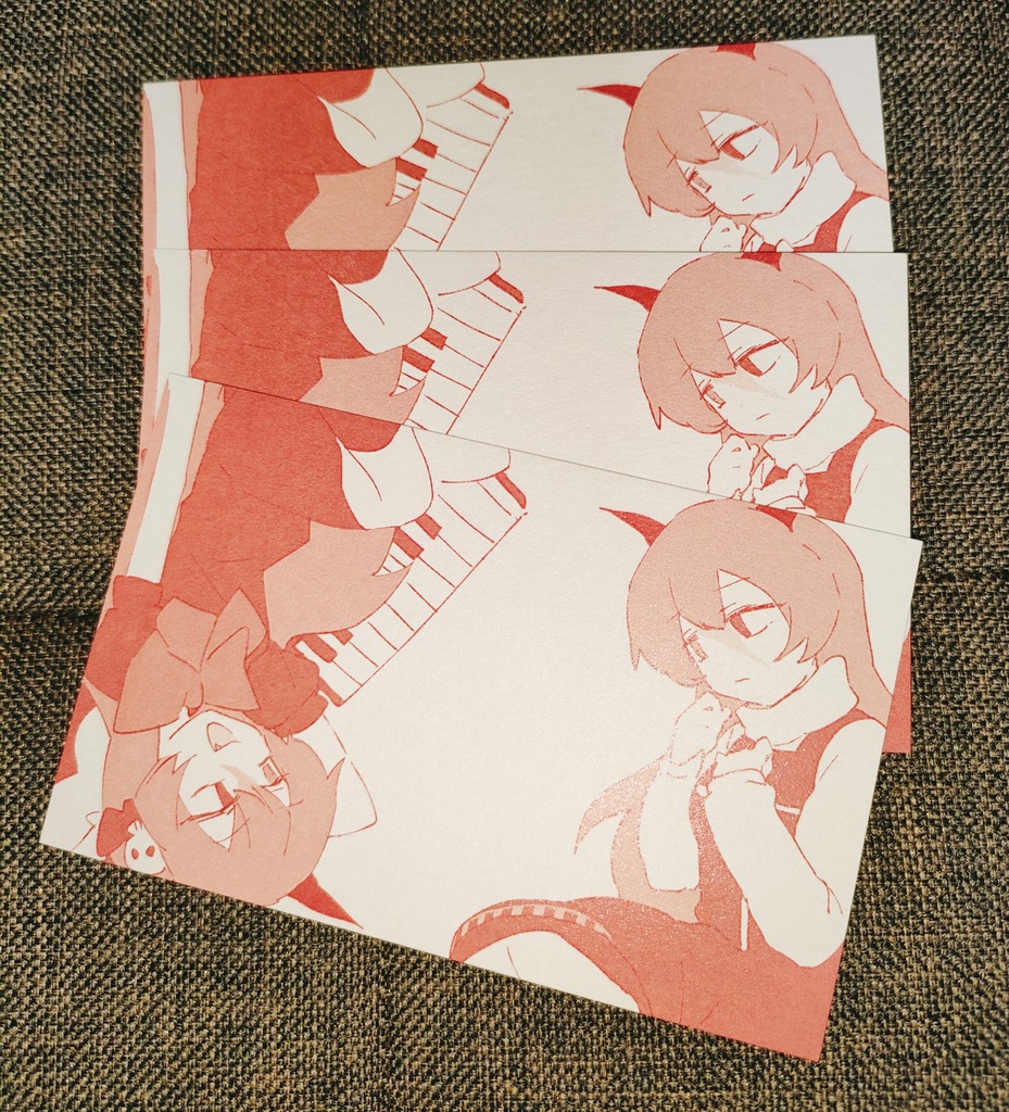 裏/笑なメモセットです♪