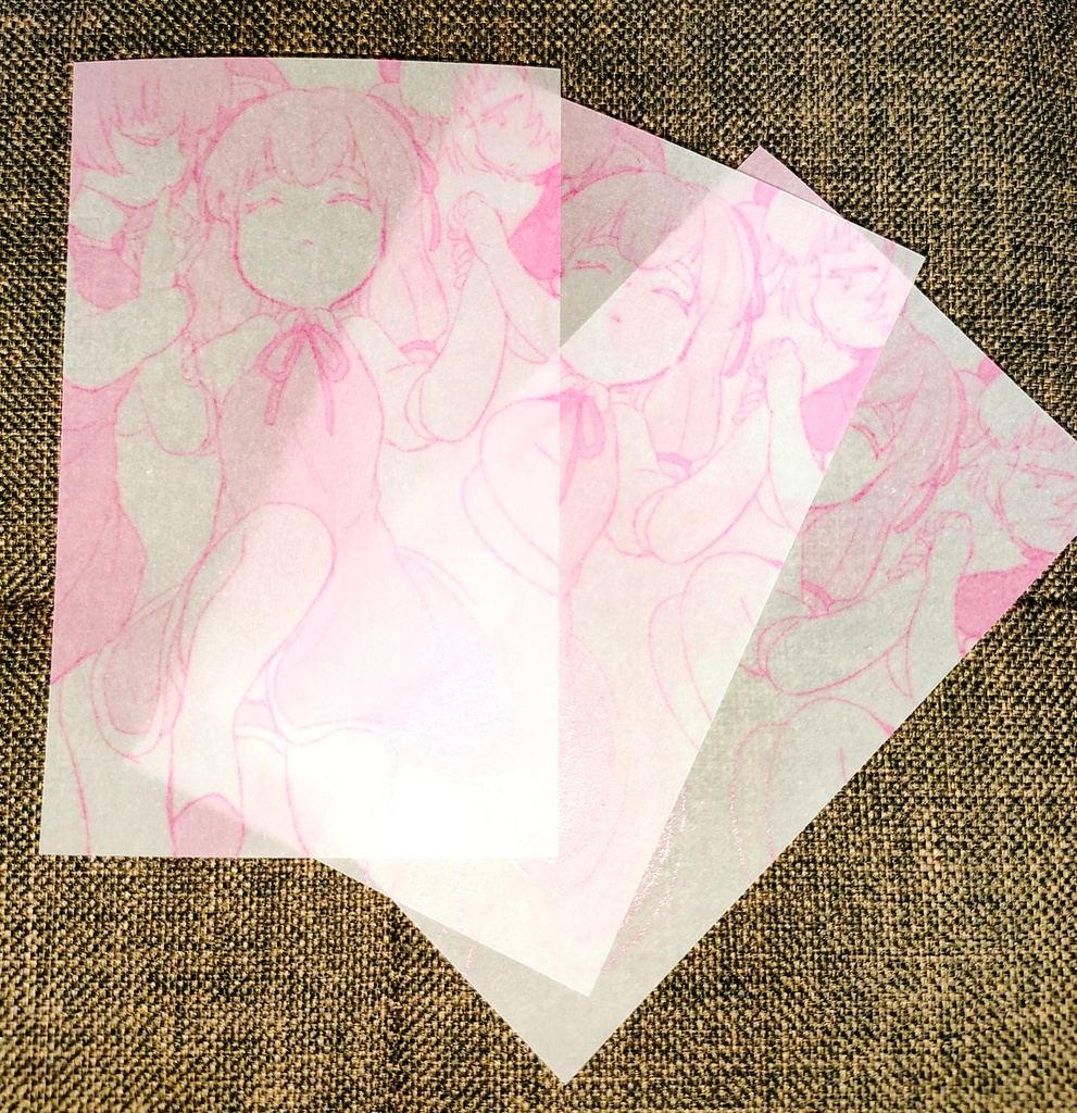 裏/笑なメモセットです♪