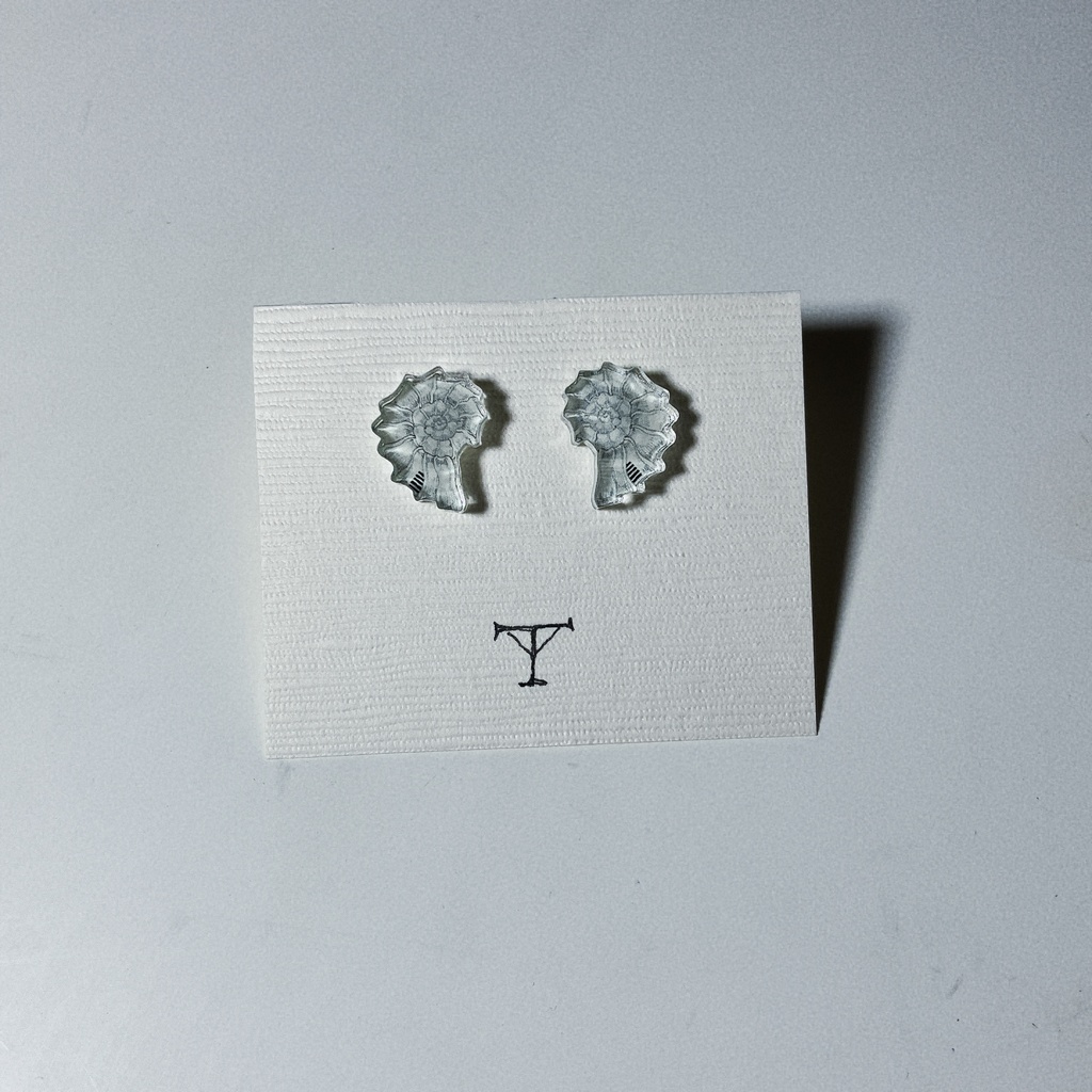 アンモナイトピアス