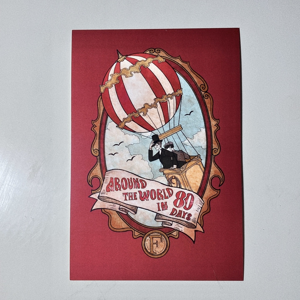 ポストカード 「ヴェルヌ三部作」