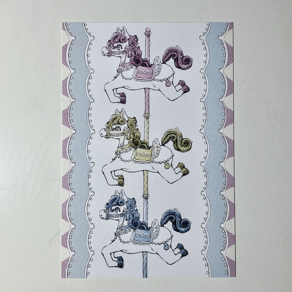 ポストカード カルーセル