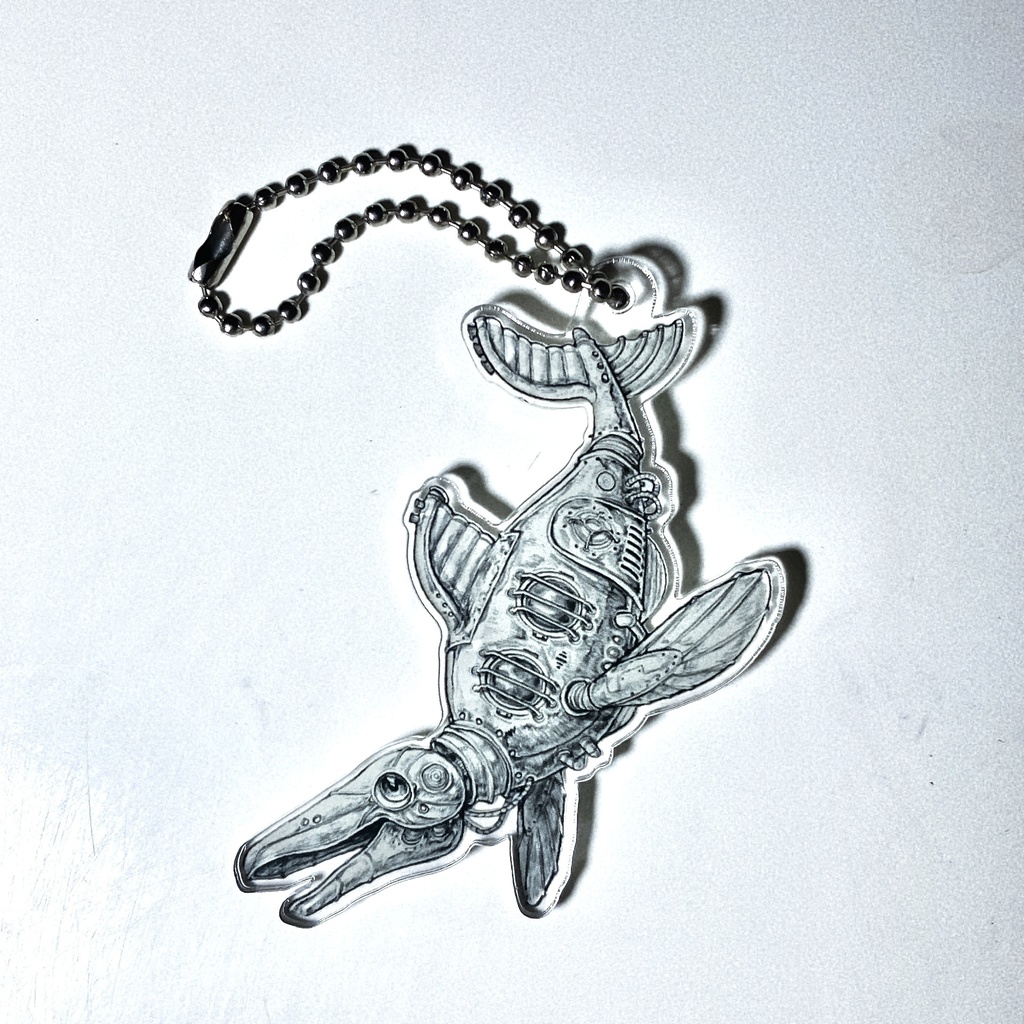 アクリルキーホルダー メカ古生物