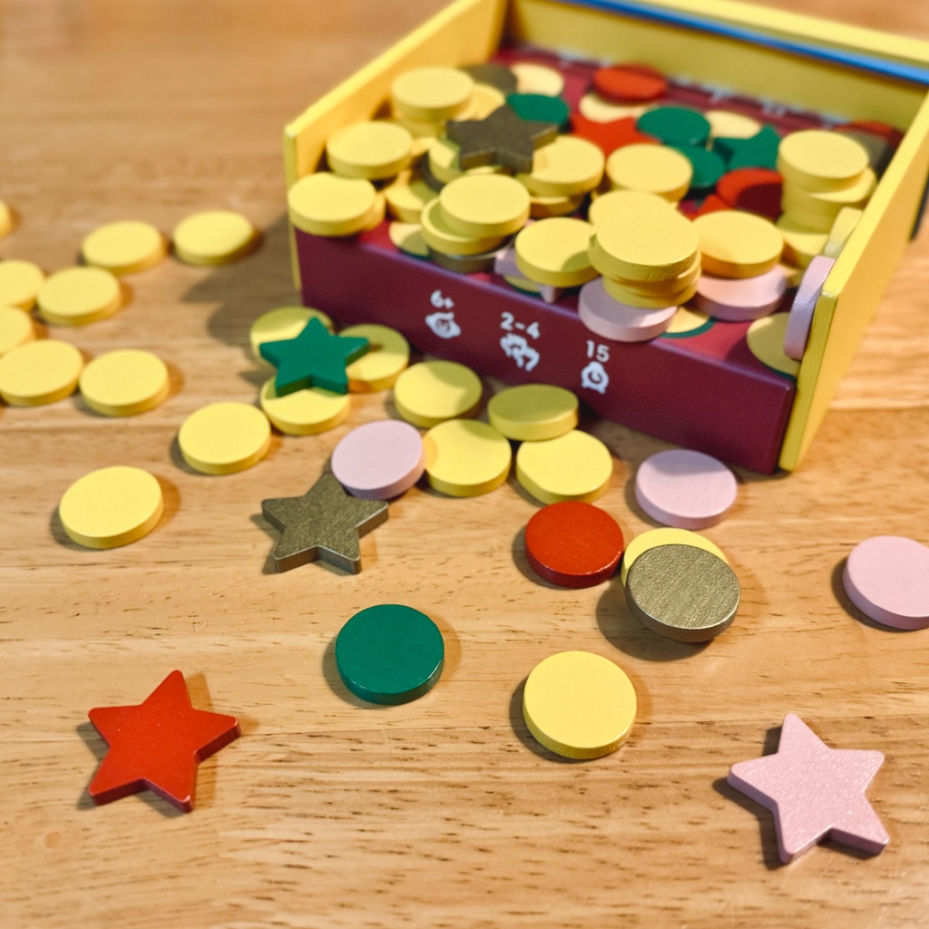 ボードゲーム「PUSHDROP(プッシュドロップ)」