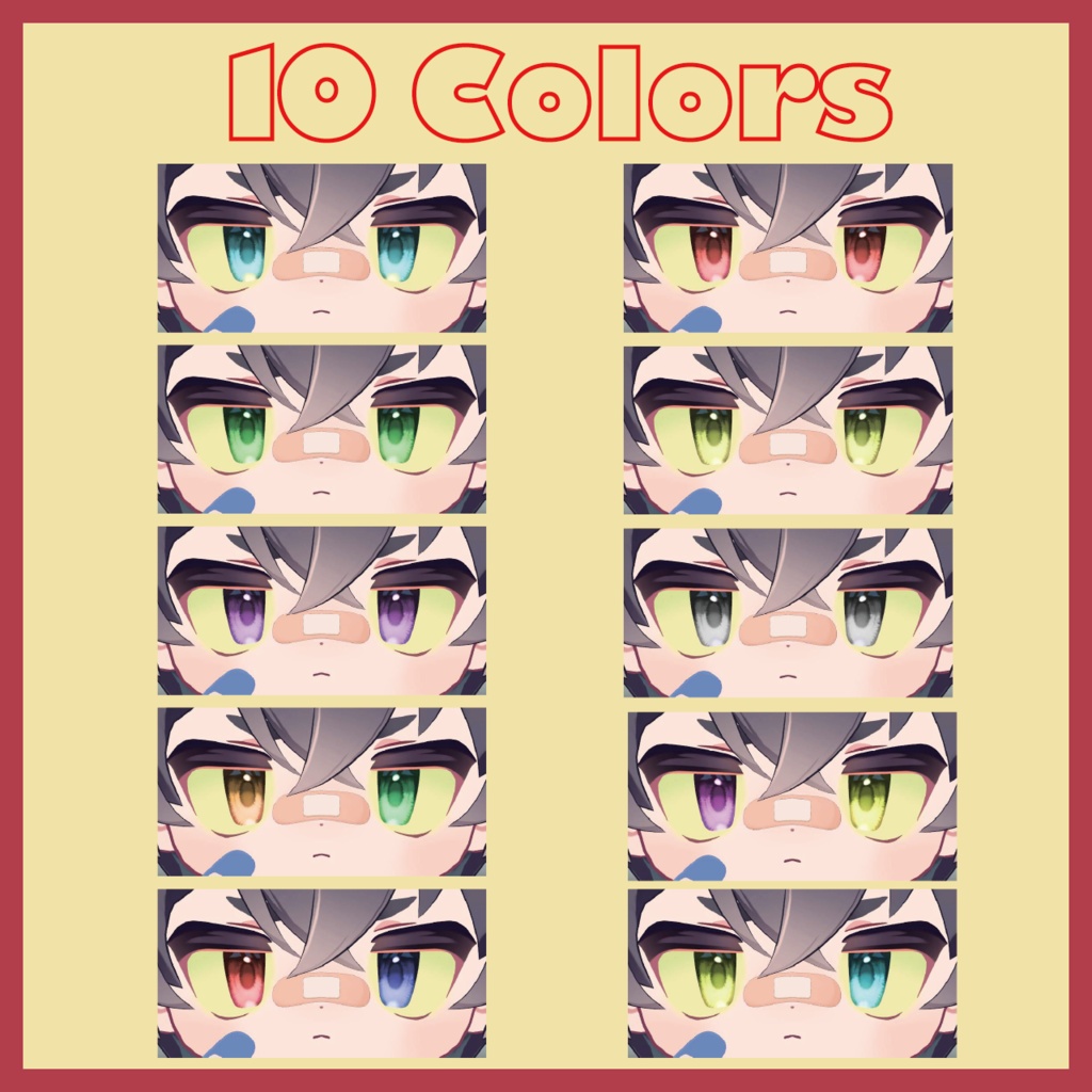 【リルレオ/LilLeo対応】Natural eye Texture