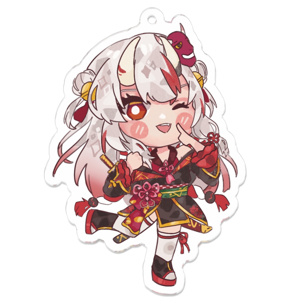 百鬼あやめ Acrylic Keychain