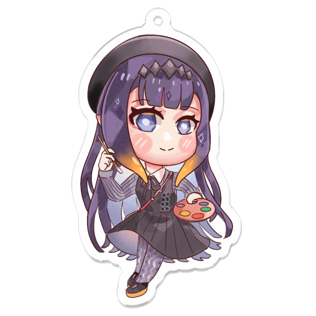 一伊那尓栖/にのまえいなにす acrylic keychain