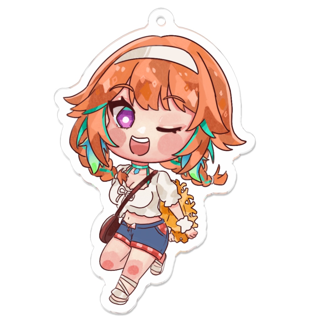 小鳥遊キアラ takanashi kiara acrylic keychain - naderu - BOOTH