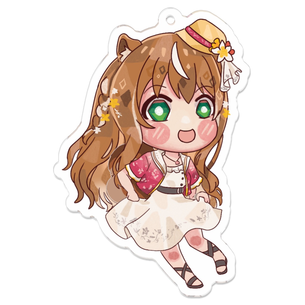 アユンダ・リス ayunda risu acrylic keychain