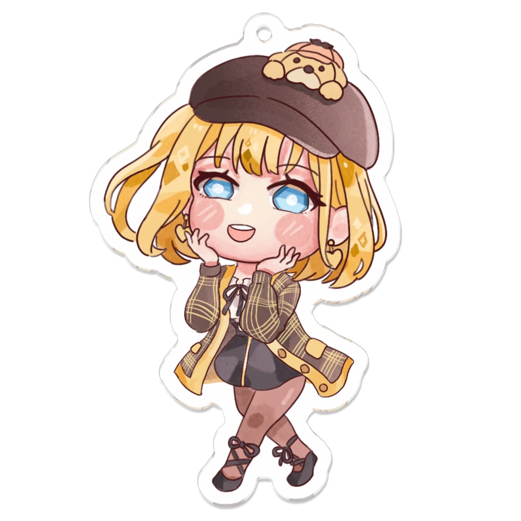  ワトソン・アメリア amelia watson acrylic keychain