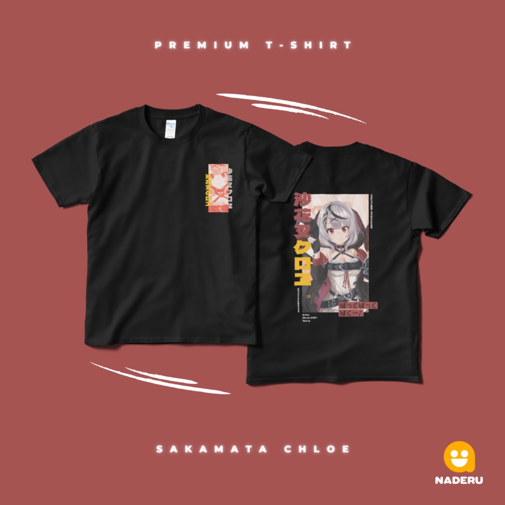 沙花叉クロヱ ティーシャツ