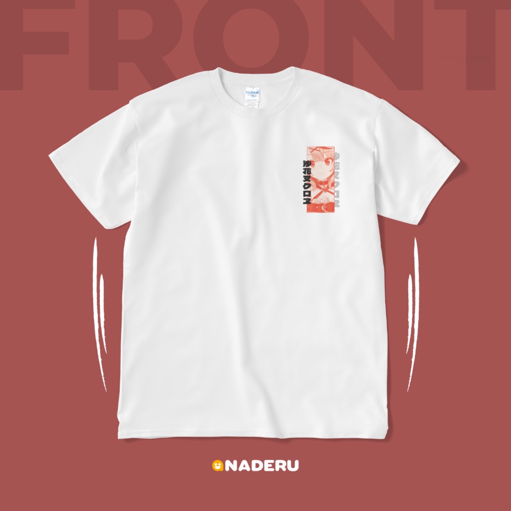 沙花叉クロヱ ティーシャツ