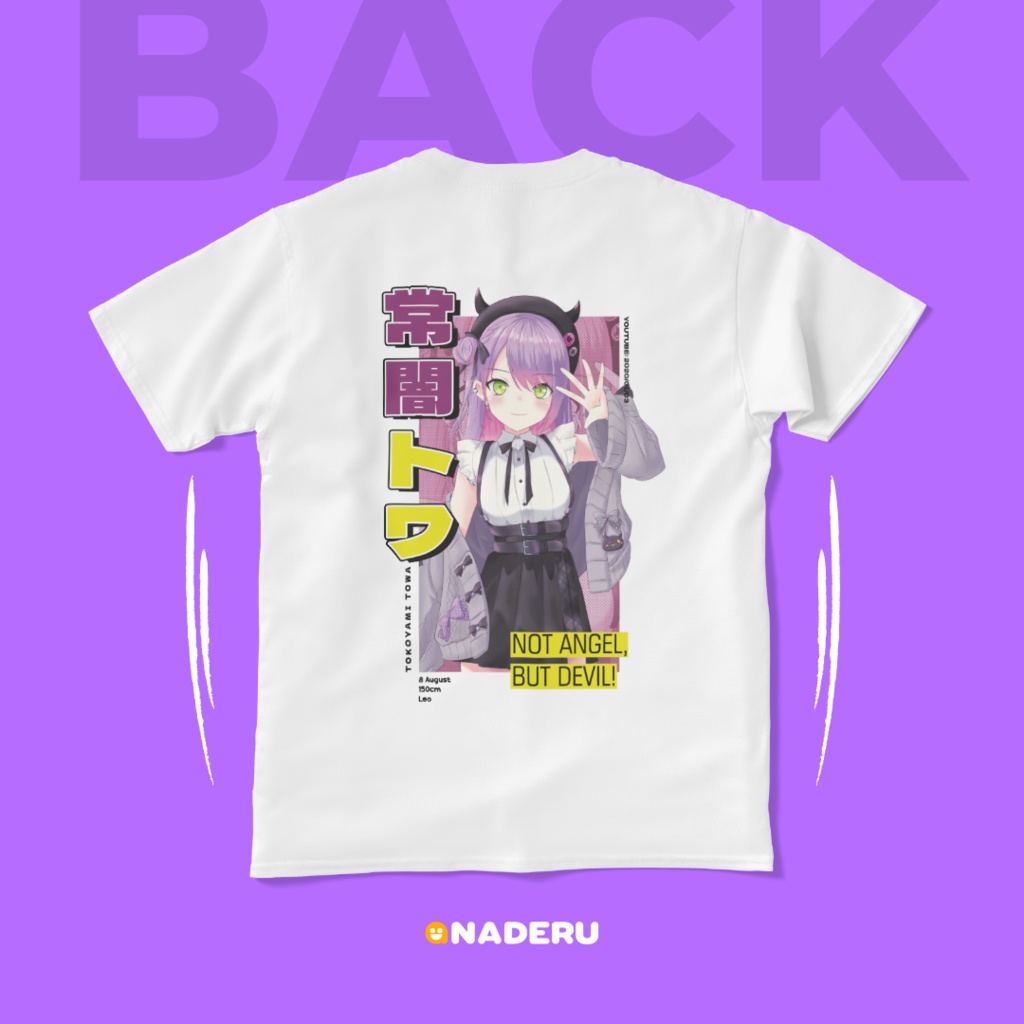 常闇トワ ティーシャツ