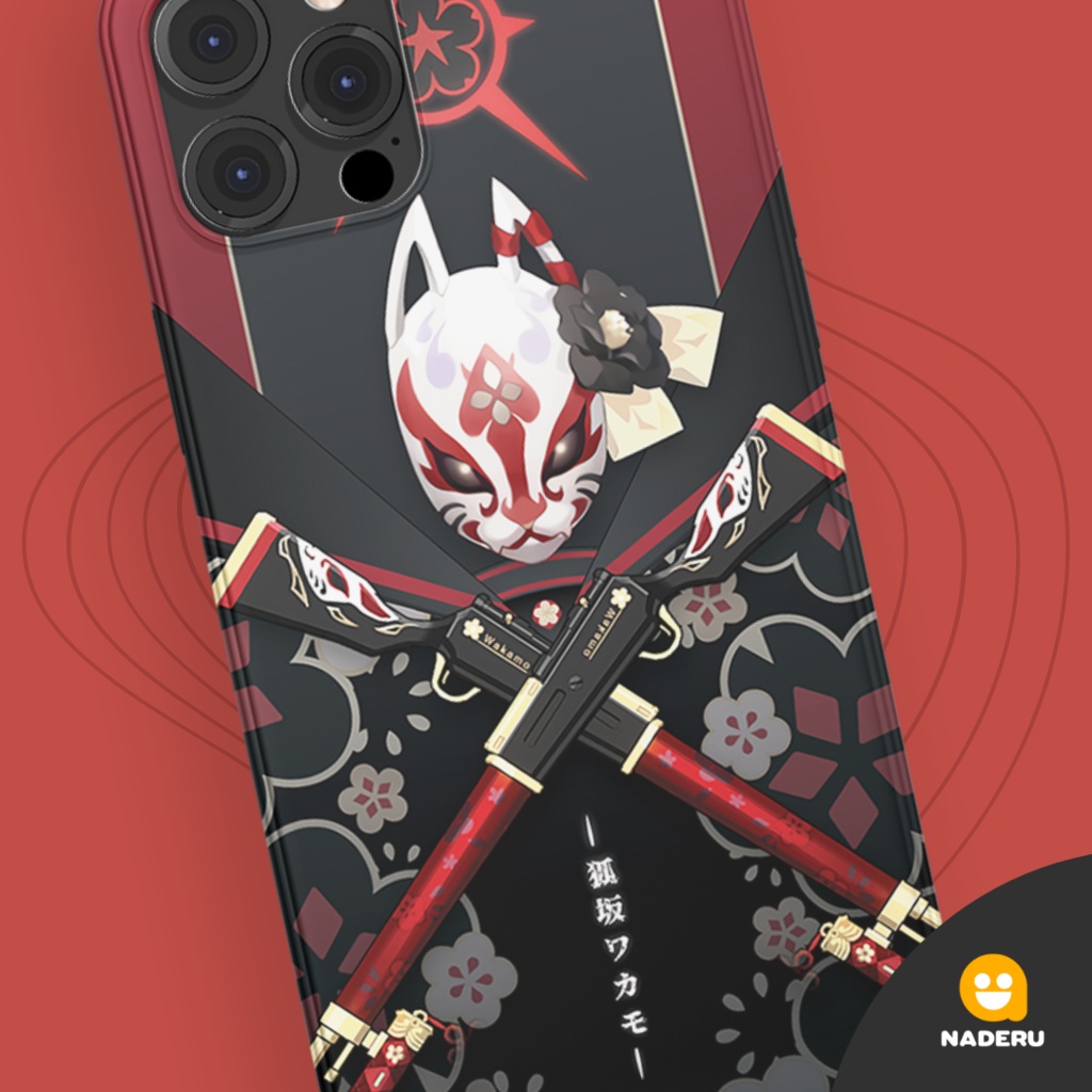 ブルーアーカイブ 狐坂ワカモ電話ケース