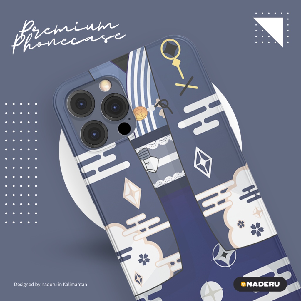 フォンケース アーニャ・メルフィッサ ホロライブインドネシア 着物バージョン