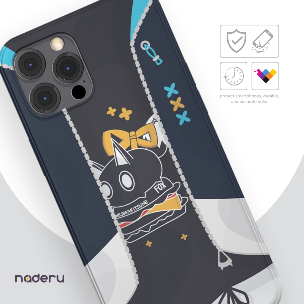 ホロライブの白上フブキのスマホケース