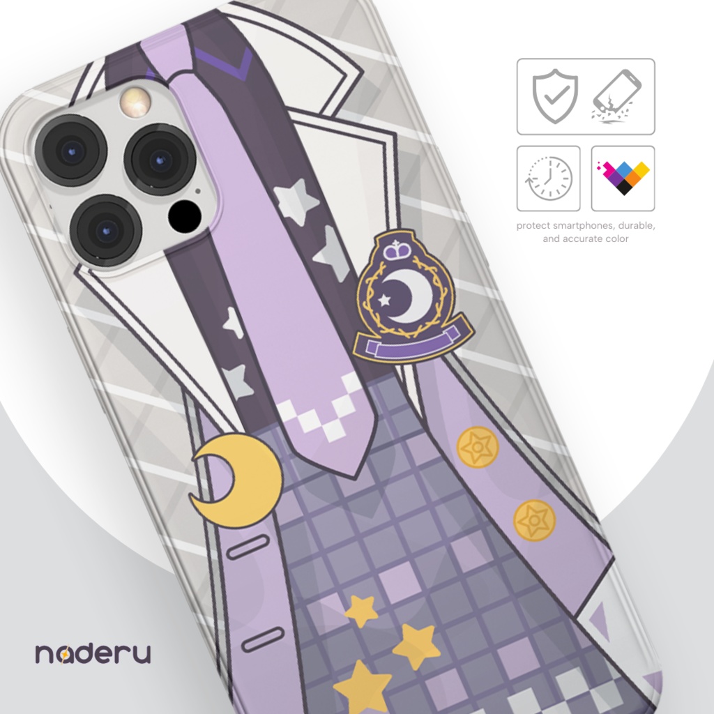 紫咲シオン ホロライブのフォンケース