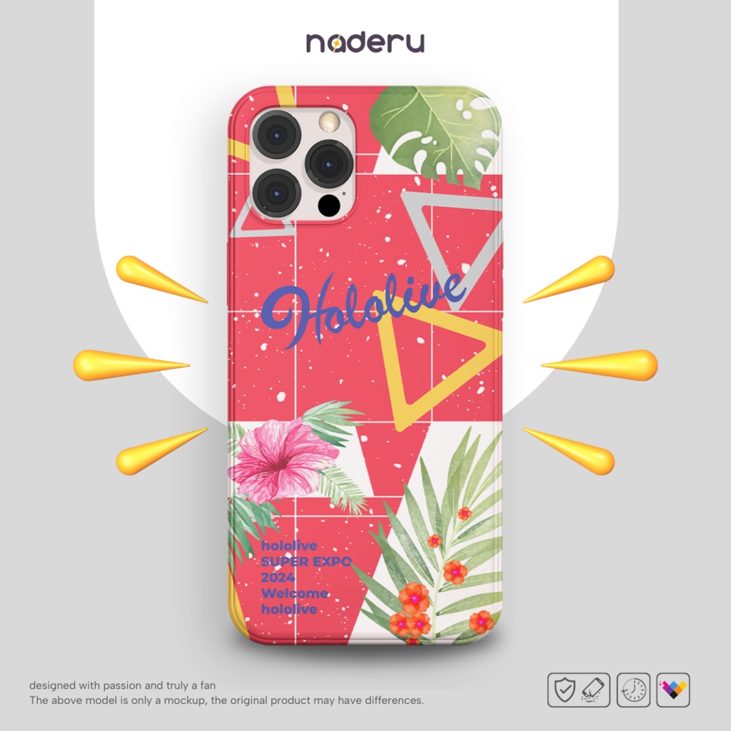 ホロライブキャプチャザモーメントフォンケース（赤）