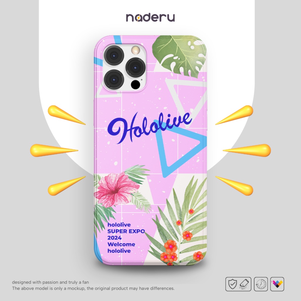 ホロライブキャプチャザモーメントフォンケース(ピンク)