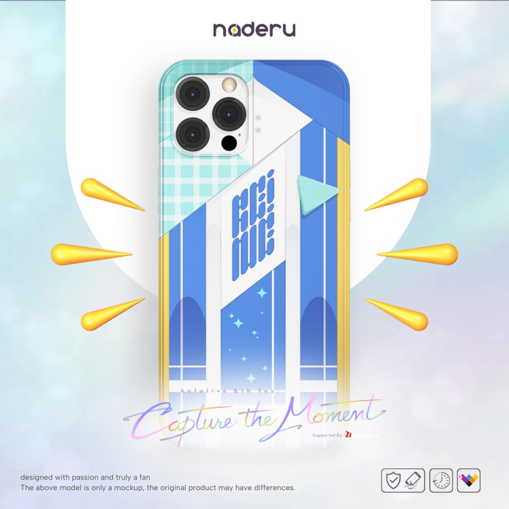 ホロライブキャプチャザモーメントフォンケース（パヴォリア・レイネ）