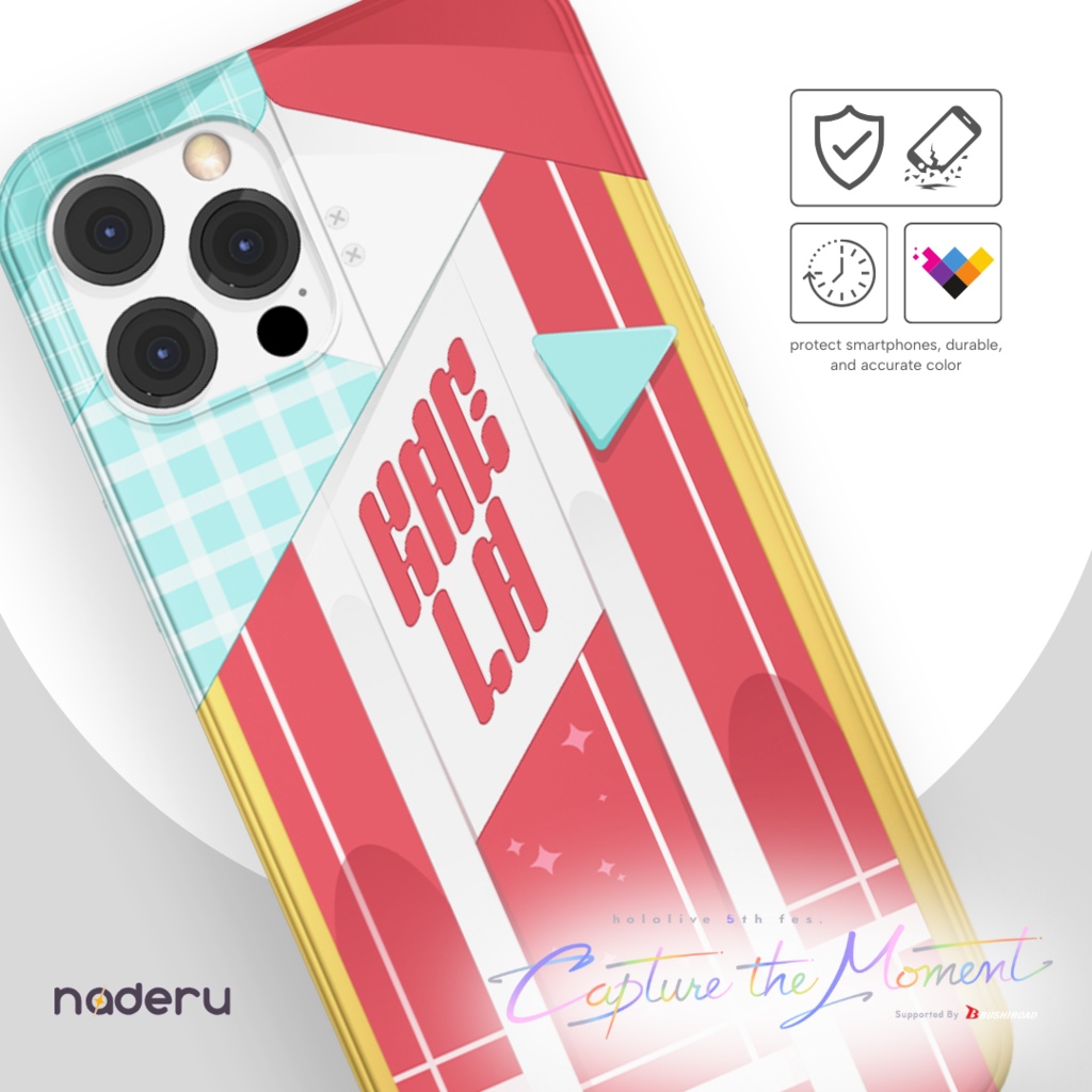 ホロライブキャプチャザモーメントフォンケース(カエラ・コヴァルスキア)