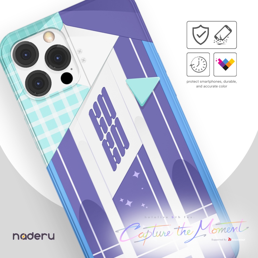 ホロライブキャプチャザモーメントフォンケース(コボ・カナエル)