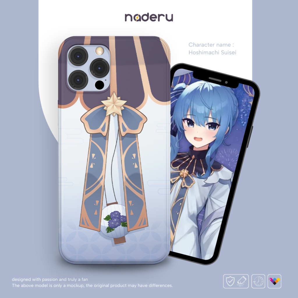 スマートフォンケース 星街すいせい (Hoshimachi Suisei) - hololive