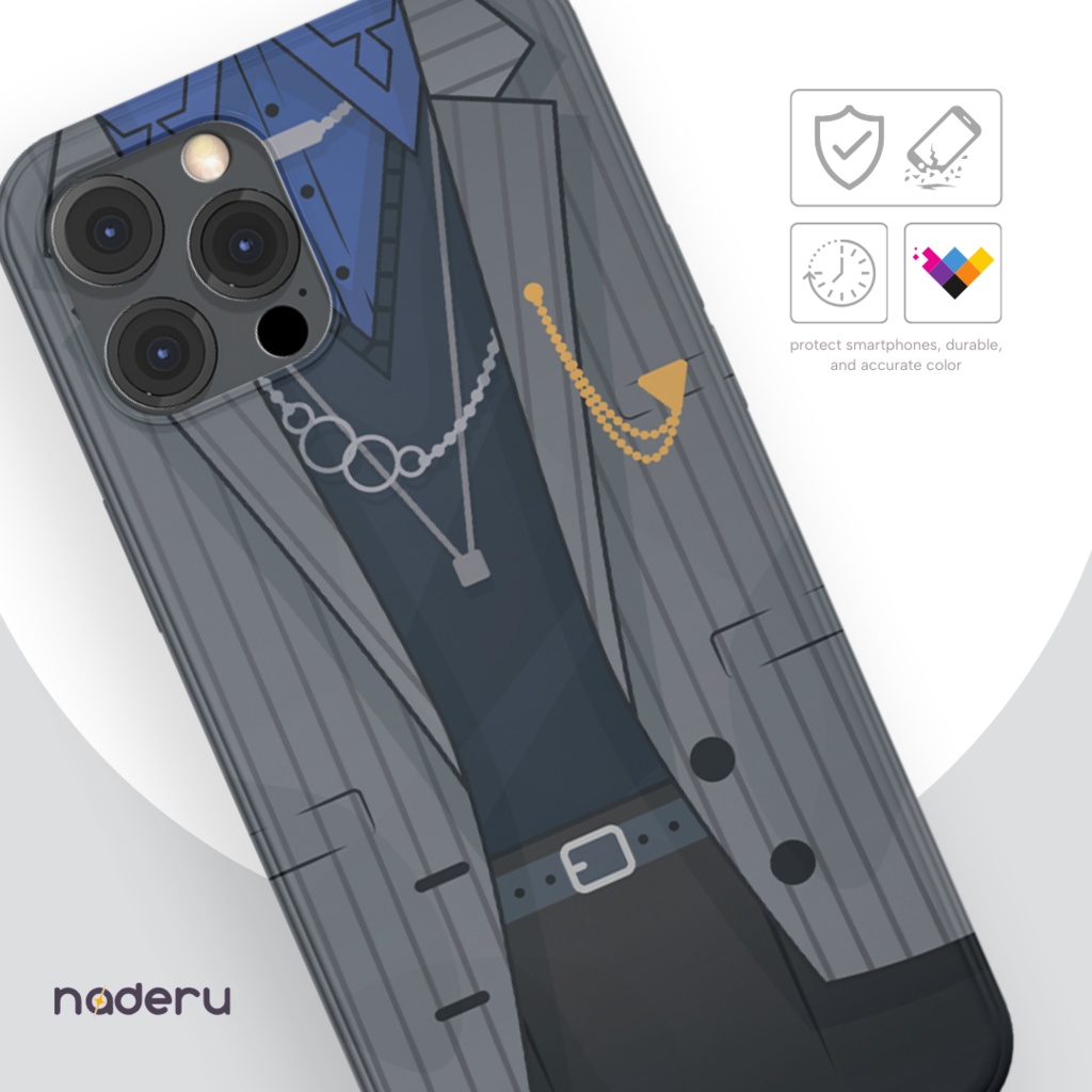 スマートフォンケース 潤羽るしあ (Hiodoshi Ao) - hololive: ホロライブゲーマー スマホケース (Hololive Gēmā Sumaho Kēsu)